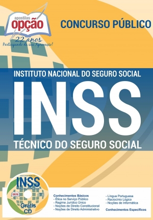 Instituto Nacional do Seguro Social (INSS)-TÉCNICO DO SEGURO SOCIAL-ANALISTA DO SEGURO SOCIAL - SERVIÇO SOCIAL